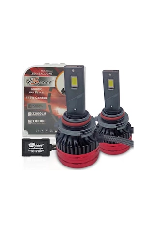 Led Far Ampulü Canbus 110w 22000lm H9012 12v / Laam924-3