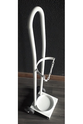 Oksijen Tüpü 5 L ve 10 L Kapasiteli Taşıma Arabası