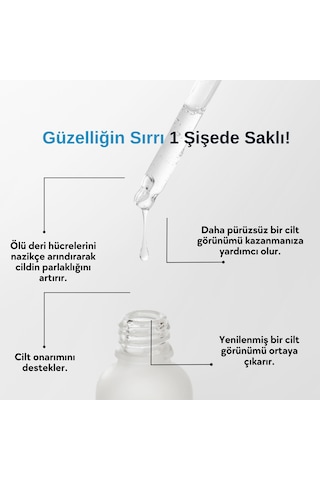 Aclind Aha No:2 Yenileyici Peeling Serumu - Glikolik Asit İçerikli Leke Karşıtı Ve Arındırıcı 30 Ml