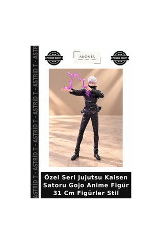 Özel Seri Jujutsu Kaisen Satoru Gojo Anime Figür 31 Cm Figürler Stil