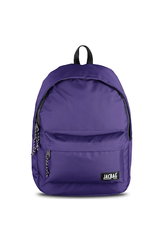 Jacbag Classic-tek Bölmeli Sırt Çantası-mor Renk:mor