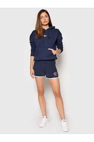 Tommy Hilfiger Tommy Hılfıger Kadın Şort Dw0dw10339-c87 Lacivert