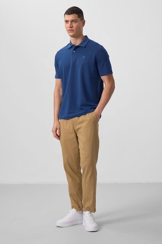 Tommy Life Parlament Basic Göğüs Logolu Standart Kalıp Triko Polo Yaka Erkek T-shirt - 87768 Parlament