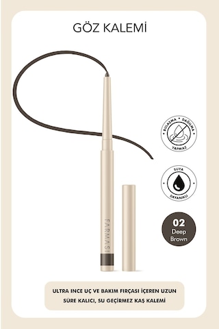 Farmasi Asansörlü Göz Kalemi 02 Deep Brown