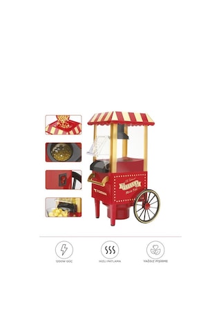 Torima TPM-01 Yağsız Mısır Patlatma Popcorn Makinesi