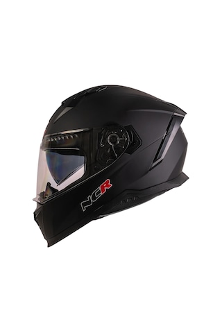 Ncr Stream Mat Siyah Full Face Kapalı Kask Ece-06 Mat Siyah Mat Siyah