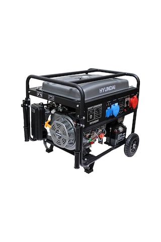 Hyundai HHY12000ED Dual Power  10Kw 220V/380V Marşlı 27l Bakır Sargı Jeneratör