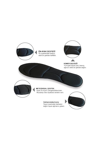 Active Team BC03 Memory Foam, Rahat, Darbe Emici Yumuşak İç Tabanlık