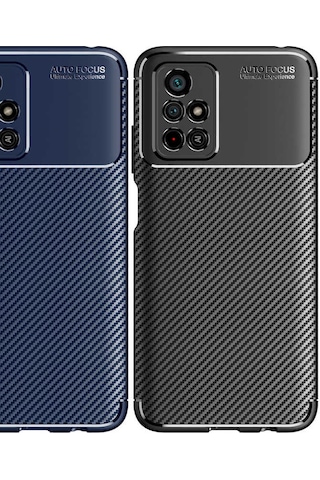 Xiaomi Redmi Note 11t 5g Kılıf Zore Negro Silikon Kapak Siyah