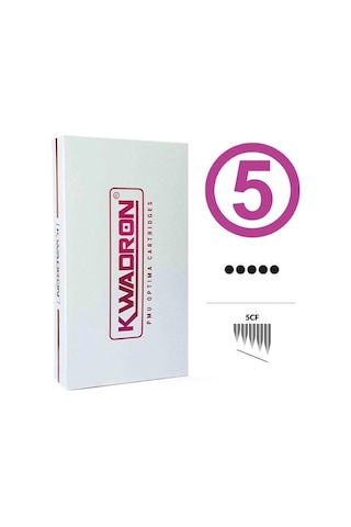 Kwadron Pmu Optima 40/5 Cfpt Slope Flat Point Taper - Kartuş Pmu İğnesi