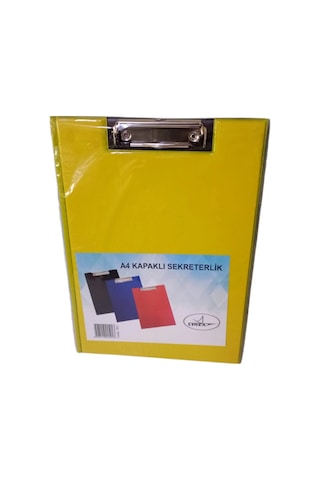 Linea A4 Kapaklı Sekreterlik Hasat Sarısı