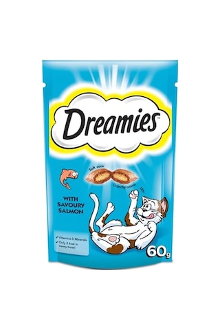 Ayrex Dreamies Kedi Ödül Maması, Somonlu, 60 G