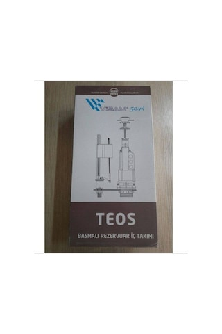 Visam Teos Basmalı Klozet Rezervuar İç Takımı Beyaz