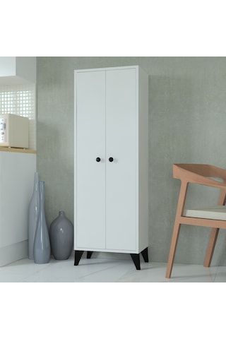 Venedik 6Raflı Banyo Dolabı Beyaz