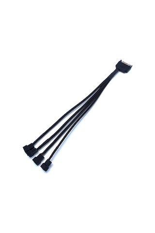 Sata Power To Fan 4 Port Pin Çevirici Çoklayıcı Pwm Kablosu 4598P