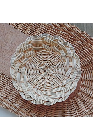 Yassı Rattan Doğal Bambu Çubuk 48Metre - 2.25 Mm Rattan Ip
