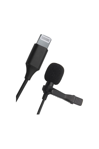 Hemengo Lightning 2 Metre Double Mikrofon - Siyah Hmngobzs