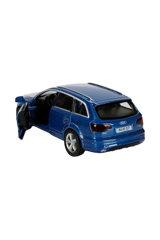 1:32 Rmz City Jeep Serisi Die Cast Çek Bırak Model Araba - Mavi Audi Q7 V12