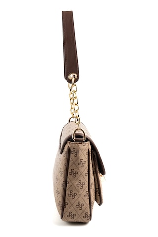 Çapraz Çanta Kadın Silver Polo 1147-48169 Sılver Polo Çapraz Bayan Çantası M178 Koyu Bej-mat Kahve Bej