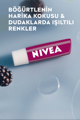 Böğürtlen Renkli Dudak Bakım Kremi 4.8gr, Nemlendirici, Hafif Bordo Işıltı, Dudak Parlatıcısı