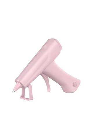 Honeybeeshop Pembe Akulu Sicak Silikon Tabancasi 3 7v Sarj Edilebilir Hizli On Isitma 10 Adet Mini Silikon Cubuk Sanat El Sanatlari Icin