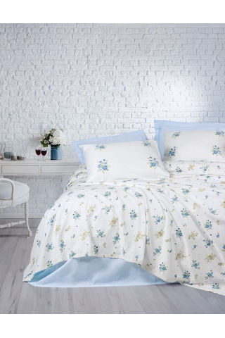 Cotton Box Sweet Tek Kişilik Pike Takımı Bellus Mavi