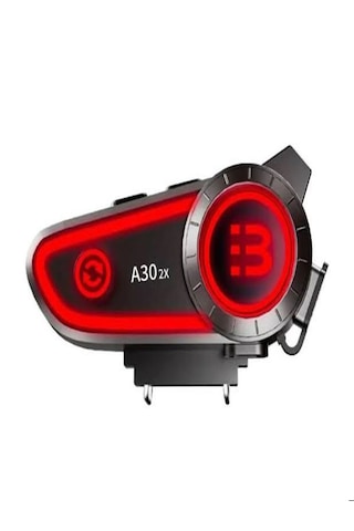 A30-2x Waterprof 2x Eşleşmeli Motosiklet İnterkom Bluetooth Kask