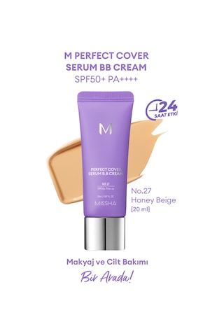 Missha M Perfect Cover Serum BB Cream 27 Honey Beige