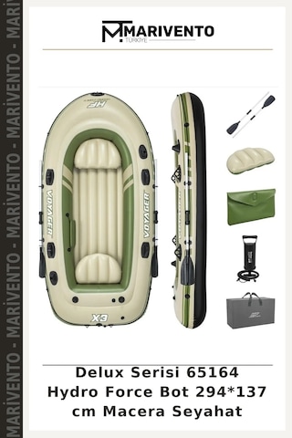 Delux Serisi 65164 Hydro Force Bot 294 137 Cm Macera Seyahat Çok Renkli