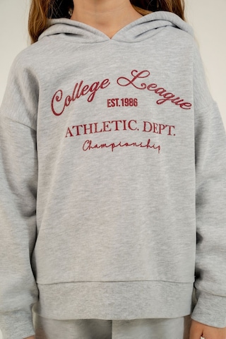 Rolypoly Kız Çocuk College League Gri Eşofman Takımı Rp3925-c-v1 Rp3925-c-v1
