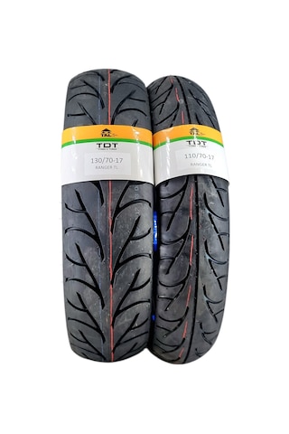 130/70-17 Ve 110/70-17 Ranger Tl Tubeless - Dubleks Motosiklet Lastik Takımı