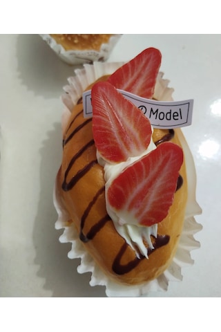 Gerçekçi Görünümlü Mini Meyveli Kek Ve Pasta Magnet - Mutfak Dekoru Lüks Magnet 1 Adet 1 Adet