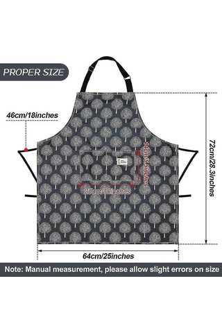 3 Parçalı Kadın Su Geçirmez Cepli Ayarlanabilir Mutfak Önlükleri Diğer