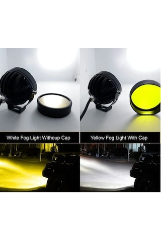 Mini Bee 80w Universal Motosiklet Led Sis Far Takımı