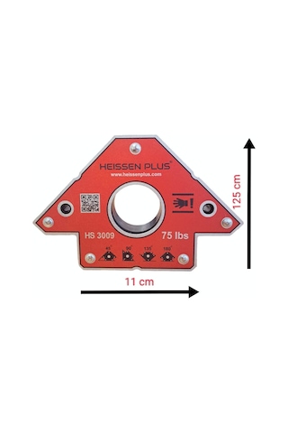 Heissen Plus Kaynak Için Manyetik Gönye 3009