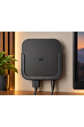 Veriqo 3d Mi Tv Box S Uyumlu Vidalı Duvar Askı Aparatı Tv Box Duvar Tutucu Organizer