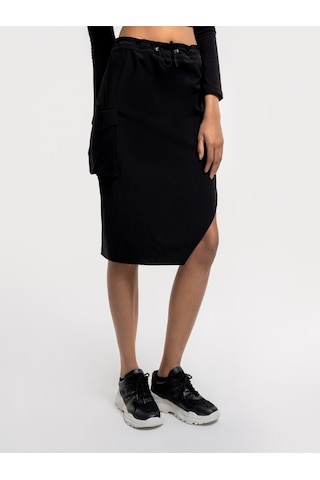 Modern Fit Kadın Etek Siyah