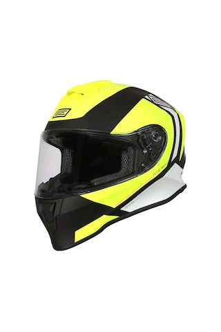 Dinamo Bolt Kapalı Kask Siyah - Sarı