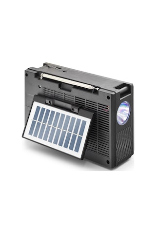 Nns Ns9951bts Bluetooth Nostaljik Fm Radyo Tws Usb Tf Aux Solar Şarjlı Taşınabilir Hoparlör