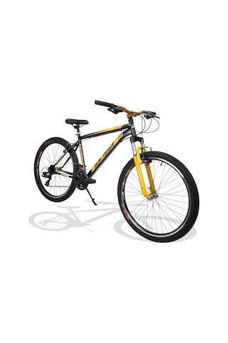 Sarissa Moon 27,5" Jant Mtb Ön Amortisörlü Shimano Kelebek 21 Vites V Fren Dağ Bisikleti Siyah Sarı