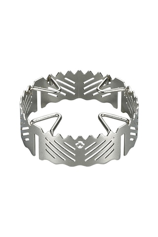 Geeksen St-132 Paslanmaz Çelik Fırın Rakısı, Rüzgar Engeli, Kayma Engeli, Enerji Tasarruflu, Çıktı Yüksek, Dış Mekan Pişirme Aleti, 3/4 Ayaklı Soğanlar İçin Uyumlu Gümüş