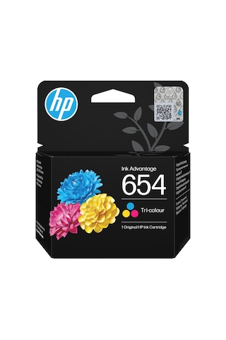Hp 654 Üç Renkli  Mürekkep  Kartuş 7fp38ue