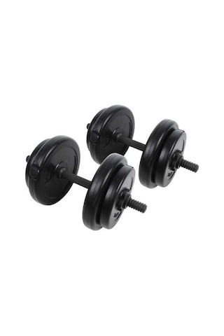 Dynamic Vinyl Dambıl Set 15 KG Siyah