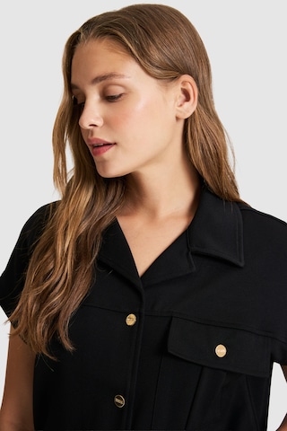 U.s. Polo Assn. Kadın Siyah Gömlek Örme 50325372-vr046