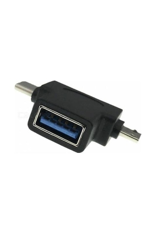 Usb 3.0 To Type C Micro Usb 3.1 Şarj Çevirici 4372A Adaptör Dönüş