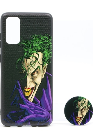 Nettech Samsung Galaxy S11e Uyumlu Desenli Popsocket Seri Arka