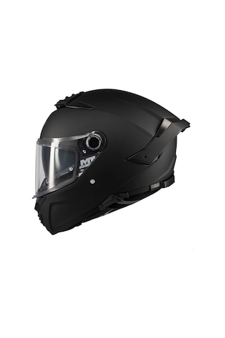Kask Mt Ff18sv Thunder 4 Sv Pure A1 Mat Siyah Full Face Kapalı Kask Diğer
