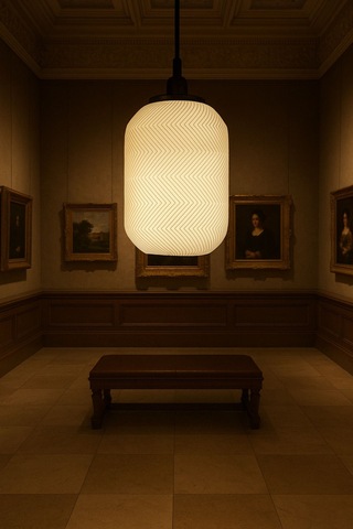 Dekoratif Avize Zikzak Serisi İskandinav Ev Ofis Veranda Mutfak Çap 20 Cm Çok Renkli