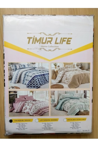 Timurlife Yarış Arabalı Tek Kişilik Nevresim Takımı