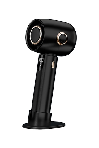 Fosenze Siyah N28 El Fani - Led Ekranlı, 5 Hızlı, Sesiz, Taşınabilir, Dahili Litiyum Pil, Abs+pc Malzeme Siyah